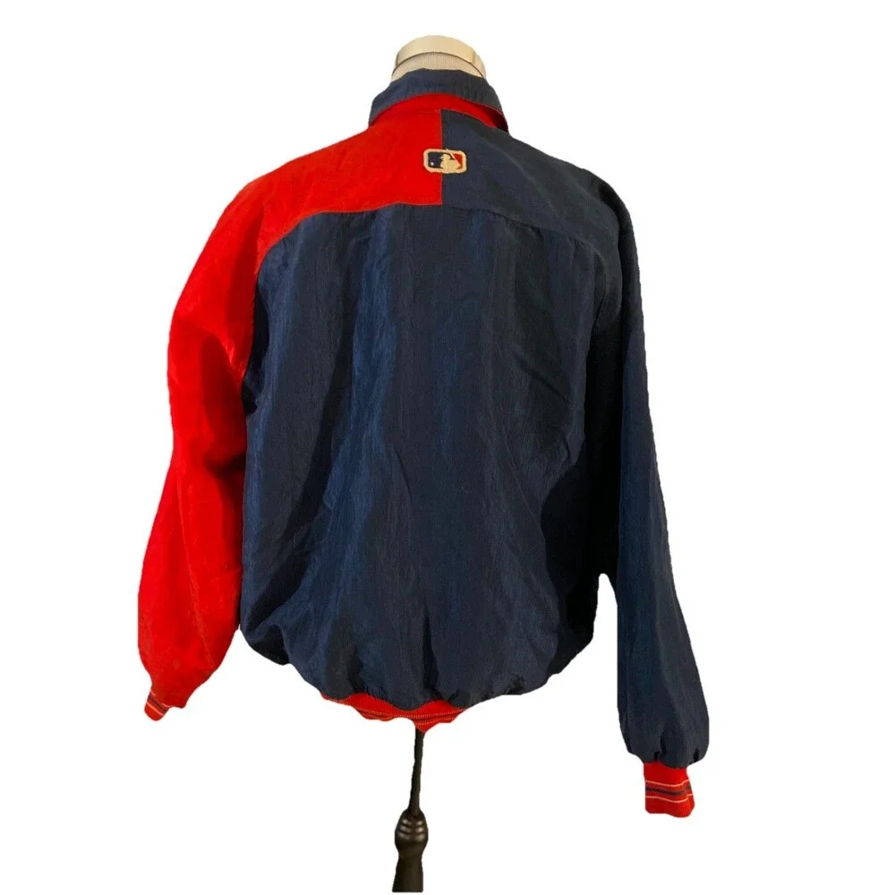 Cleveland Indians Starter Jacket Large MLB Diamond Collection Vintage *READ*